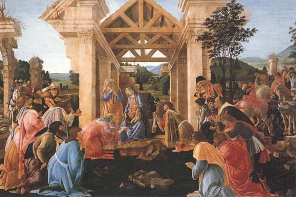 Sandro Botticelli Adoration of the Magi china oil painting image